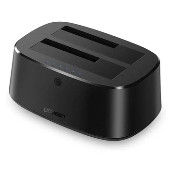 Внешний карман CM198 USB 3,0 to SATA Dual-Bay Hard Drive Docking Station EU (50857) MB-78829 фото