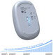 Беспроводная мышь MU105 2.4G Wireless Mouse Dusty 1*AA 800-2400 DPI синяя (90671) MB-94022 фото 3