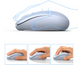 Беспроводная мышь MU105 2.4G Wireless Mouse Dusty 1*AA 800-2400 DPI синяя (90671) MB-94022 фото 2