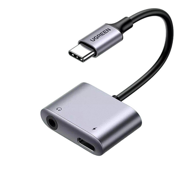 Аудіо адаптер CM231 USB-C to 3.5mm Audio Adapter with PD (60164) MB-86053 фото