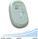 Бездротова миша MU105 2.4G Wireless Mouse 1*AA 800-2400 DPI зелена (90672) MB-94023 фото 4